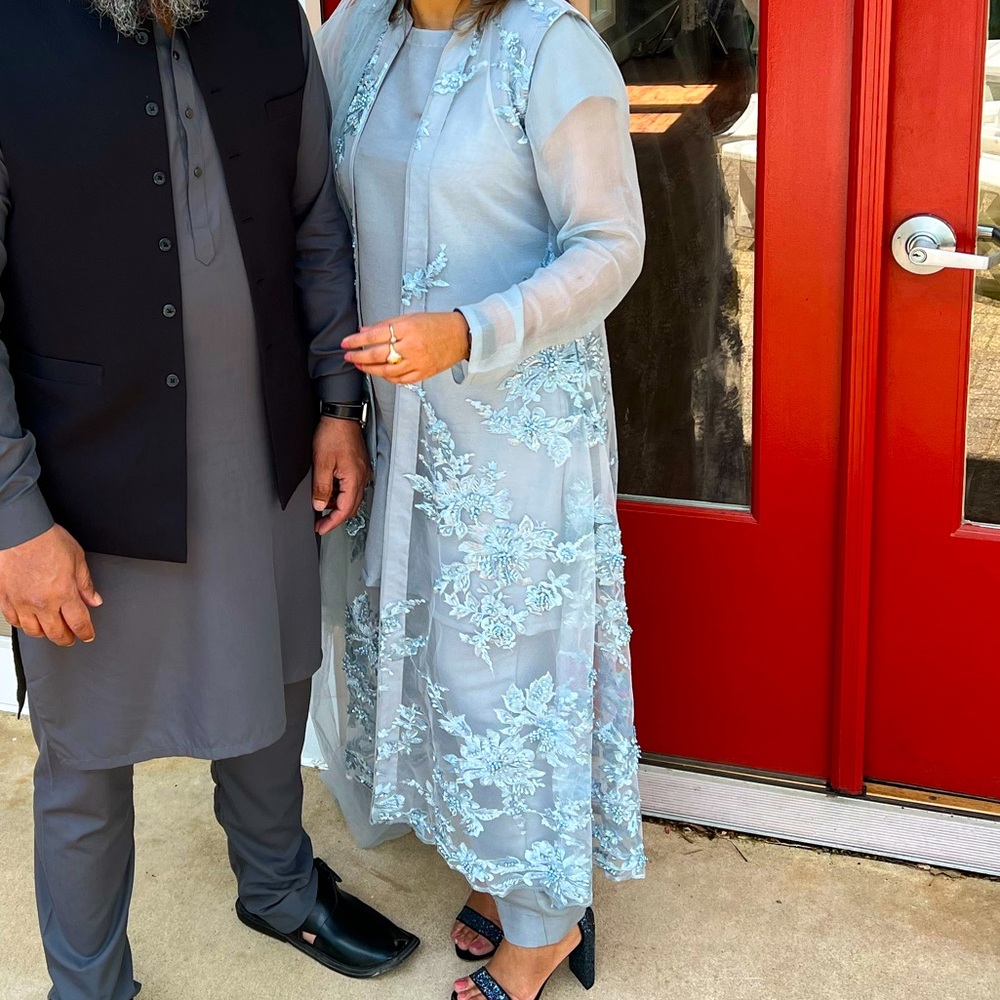 Pakistani lace suit
